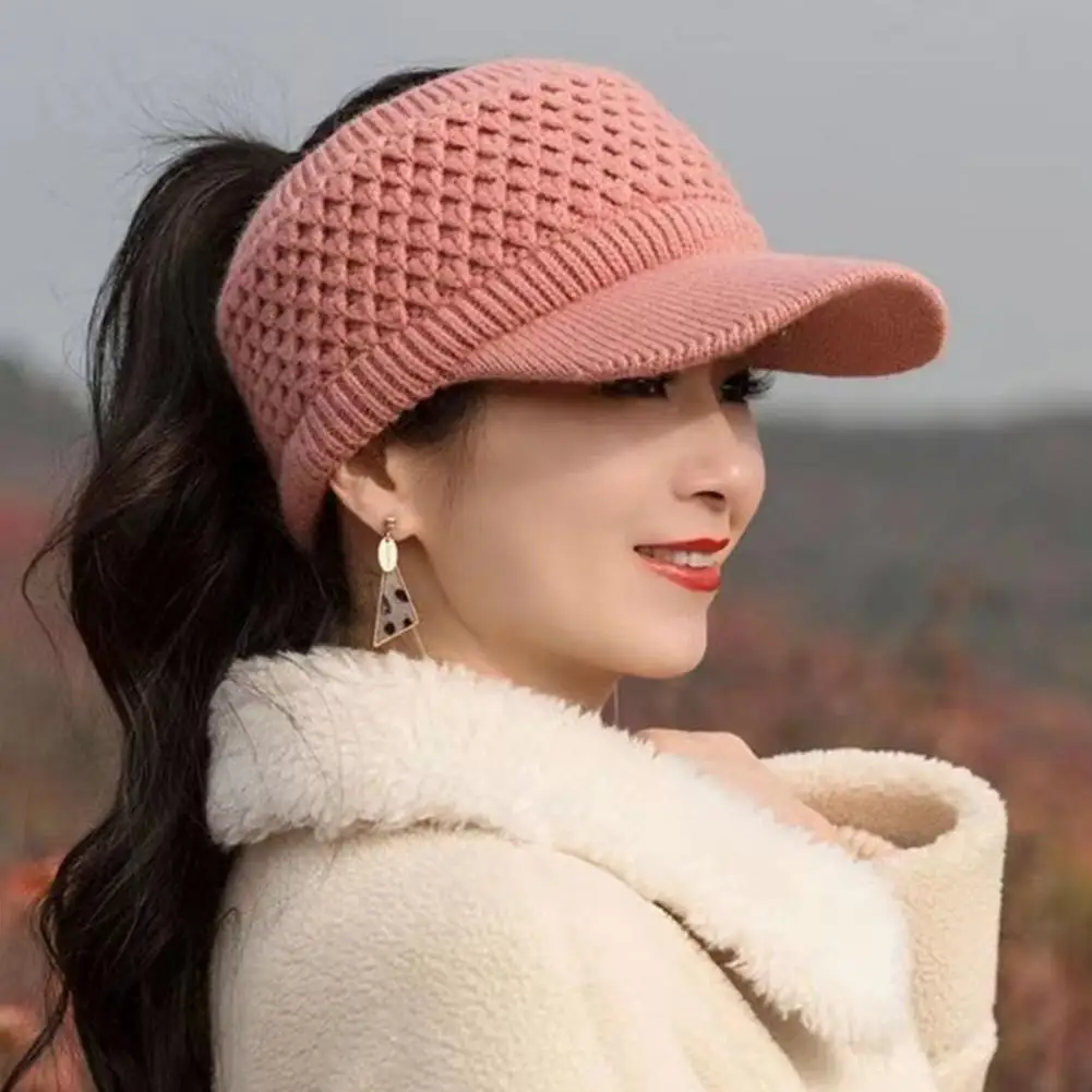 Ladies Knit Cap Winter Hat Casual casual hat