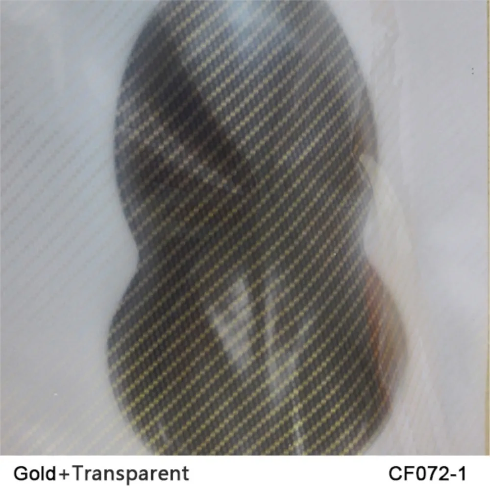 

CF072-1 10Square 1m Width Gold Carbon Fiber Hydrographic Films