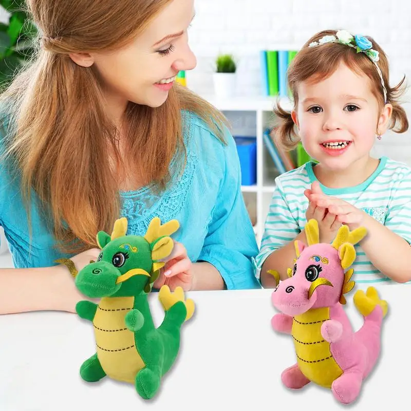 

Мягкое игрушечное животное с китайским драконом, 28 см