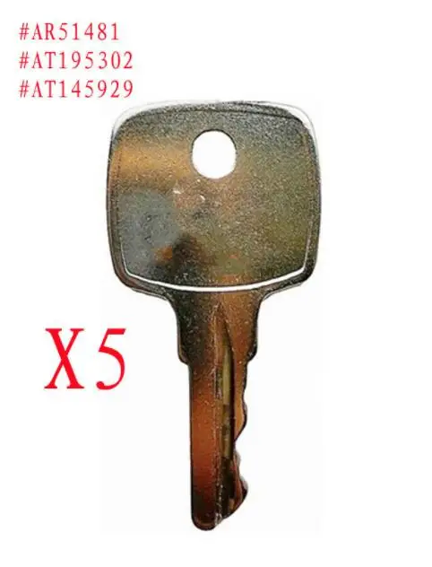 Para Llave De Tractor John Deere AR51481 Paquete De 2 Llaves Llave De 