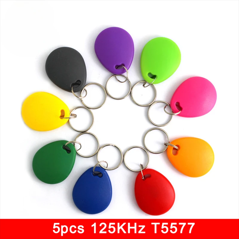 5Pcs-Rewritable-Writable-RFID-Tag-T5577-EM4305-Rewritable-Rewrite ...