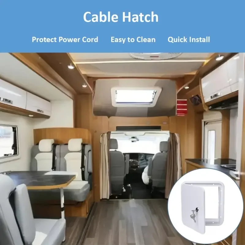 RV-kabelluik, waterdicht luik, waterdichte accessoires, RV