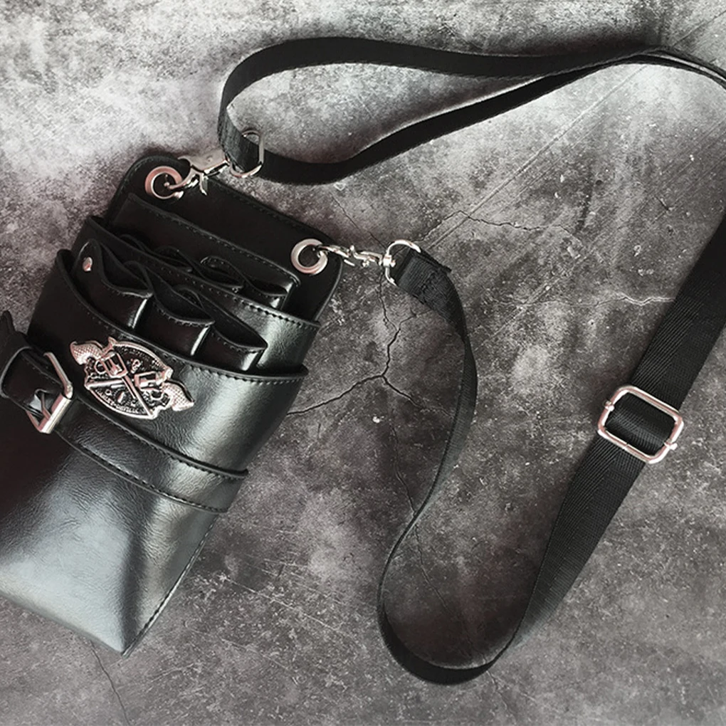 PVC Hairdressing Tool Belt Portable Protective Multi-functional Scissor Pouch For Hairdressers hairdressing tool belt