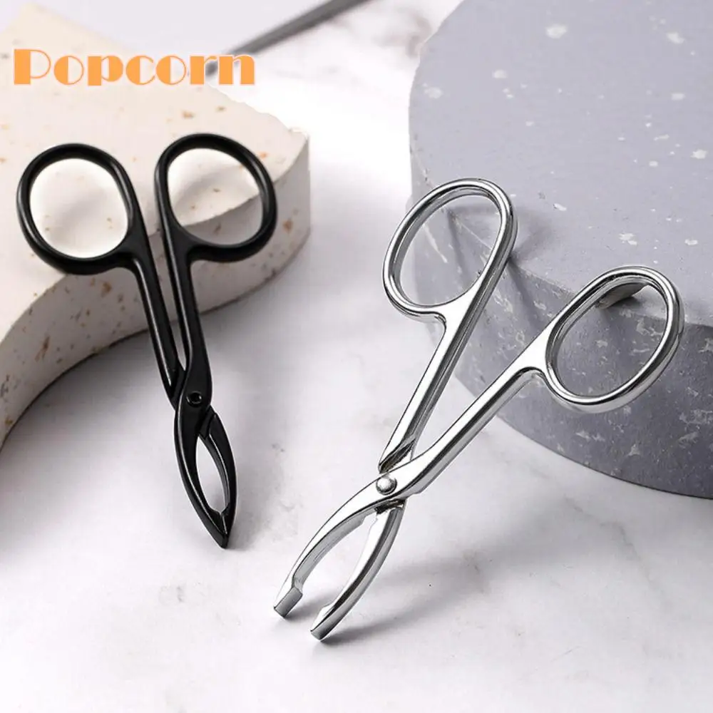 

Stainless Steel Elbow Eyebrow Pliers Clip Scissors Tweezers Straight Pointed Professional Eyebrow Plucking Makeup Beauty Tools