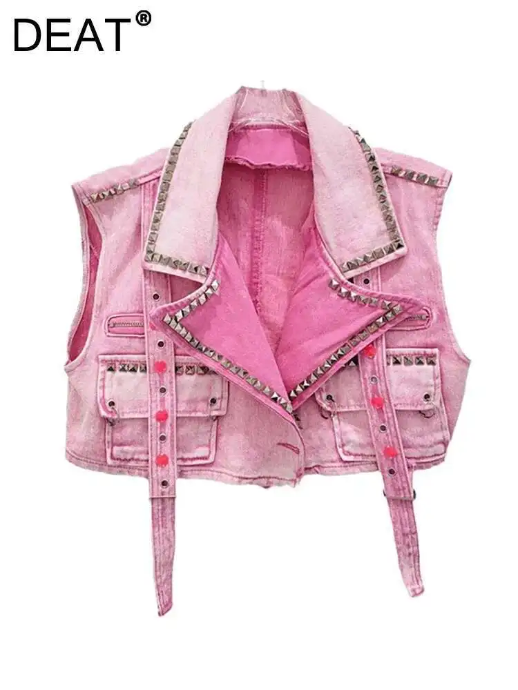 ジャケット・アウター soduk  ribbon denim vest セール】ribbon denim vest（デニムジャケット）｜soduk