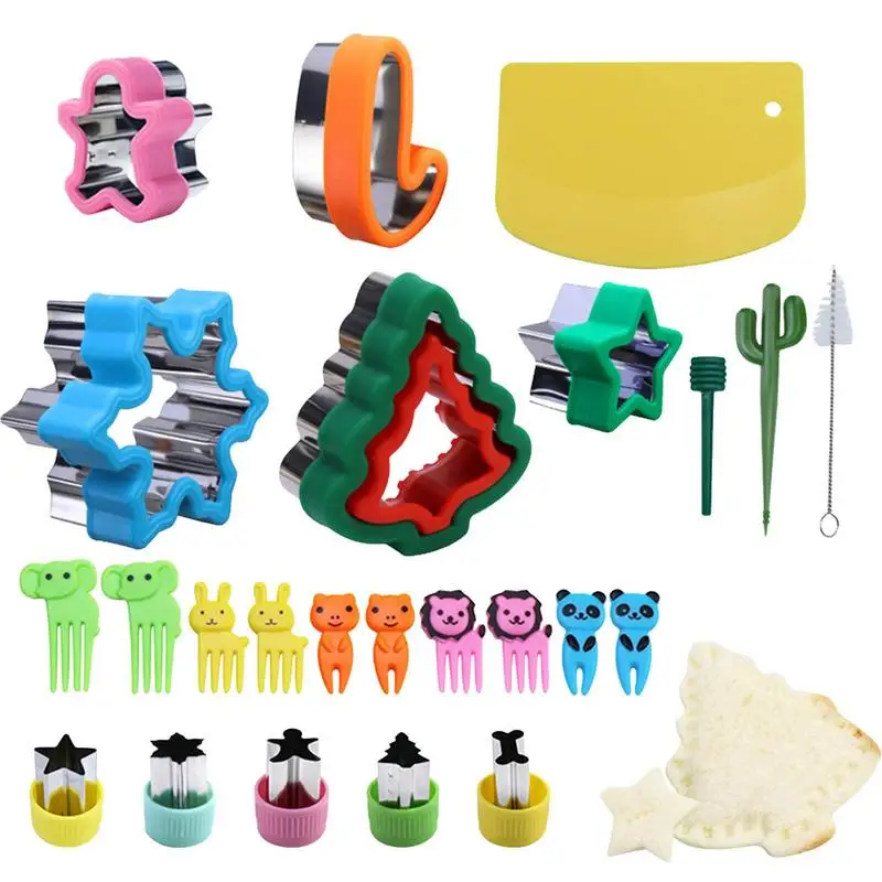 

Набор сэндвич-резаков и герметиков из нержавеющей стали для детей, ланч-бутерброды, сэндвич, хлеб, тостов, форма для приготовления завтрака для детей