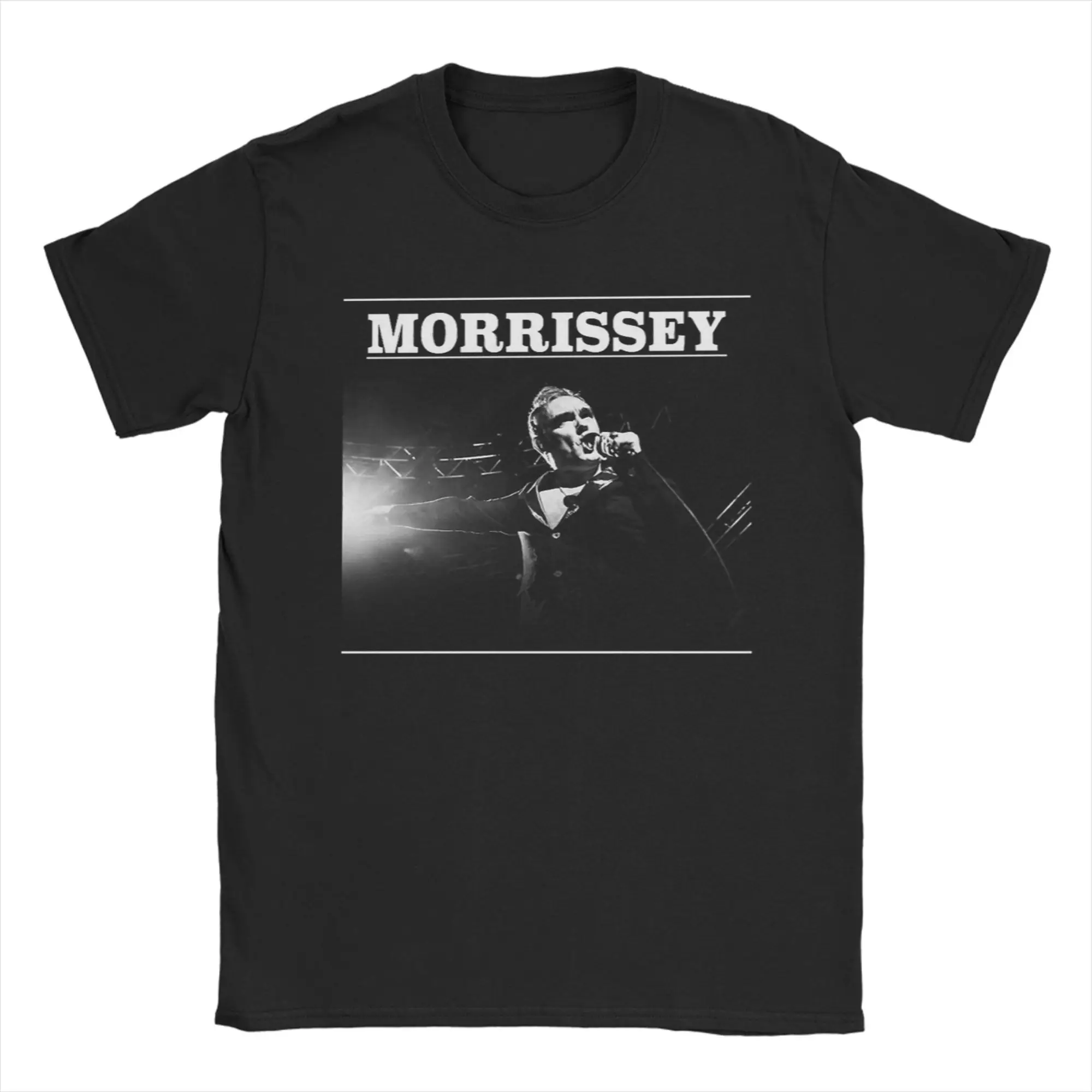Men Women T-Shirt  Morrissey Designs British singer and songwriter T Shirts Fashion  Summer Tee Shirt Y2K Cotton Tops Gift