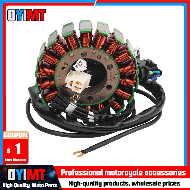 

Motorcycle Generator Stator Coil Comp For Yamaha MT03 MT-03 XT660R 25KW XT660X XT660Z Tenere 5VK-81410-00