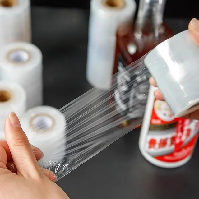1pc 3cmx1500/6500cm  Leak-Proof Stretchable Wine/Liquor Bottle Seal - Anti-Evaporation, Anti-Aging White Film for Secure Storage 4