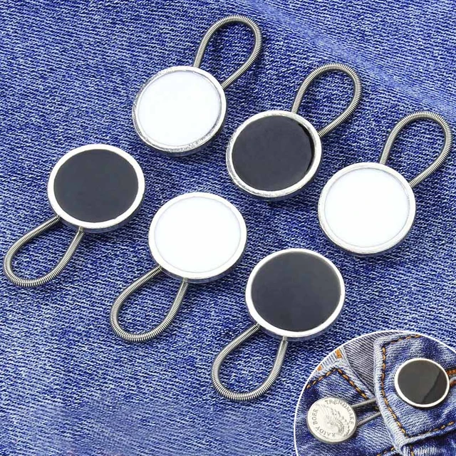 6pcs Metal Collar Cuff Extender Buttons Lengthen Buckle Expander For Shirt  Pants - Buttons - AliExpress