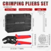 SN-58B 5Jaws Tool Kit Electrician Crimping Tools Crimping Plier Crimp Dupont Terminals Clamp Electronics Connector Hand Jaws Box 3