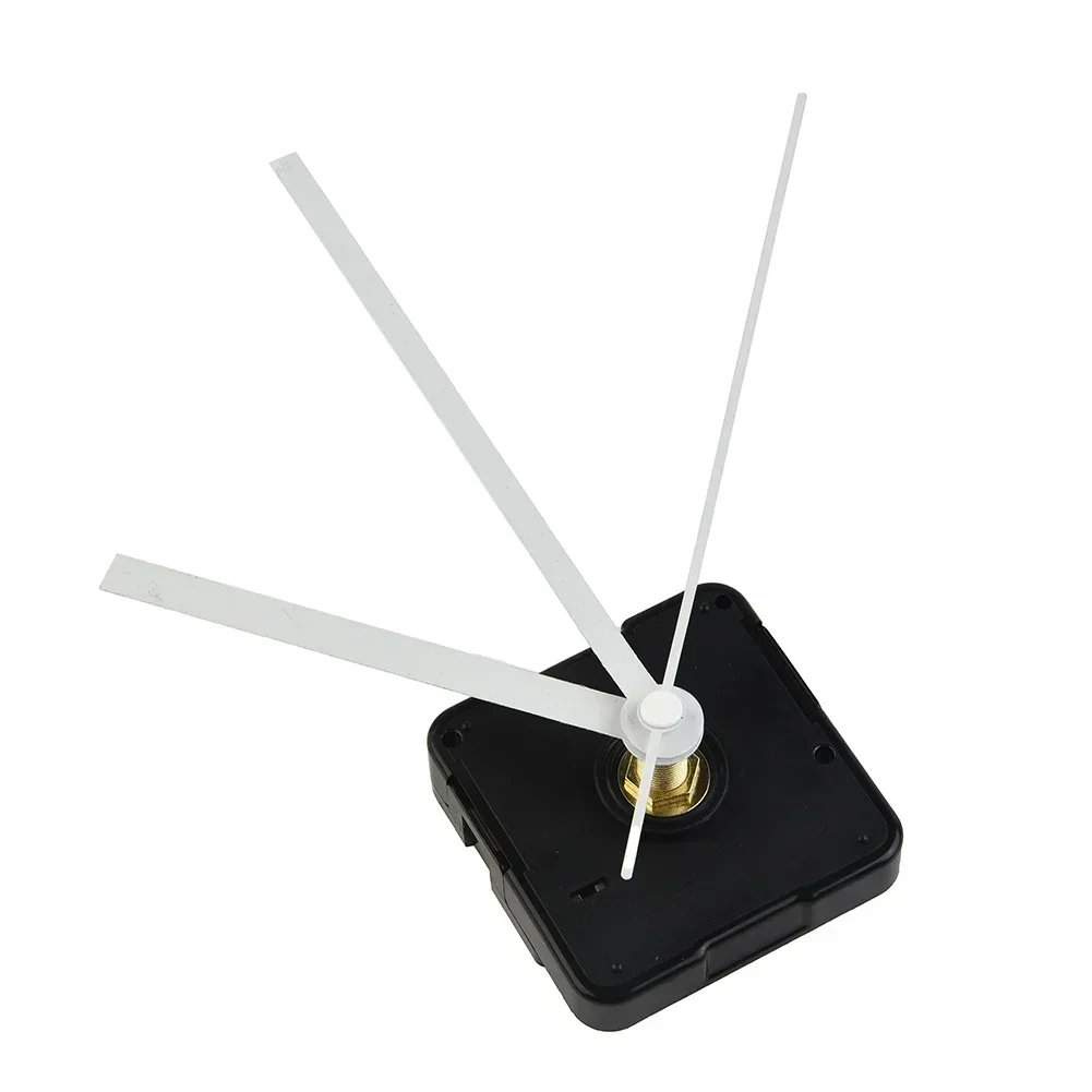 LUSEE Movimento Meccanismo Orologio da Parete Silenzioso con 1 Set di Lancette Orologio Corto per Parti Riparazione dell'Orologio Parete Sostituzione (Lunghezza dell'asse: 16 mm / 0,62 Pollici