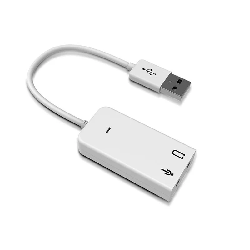 Cables USB GENERIQUE VSHOP® Adaptateur Audio USB Externe Carte Son Stéréo Avec 3. 5 Mm Jack, Casque Et Micro 7. 1 Son Canal Pour Windows, Mac, Linux, PC, Ordinateurs - Foto 3