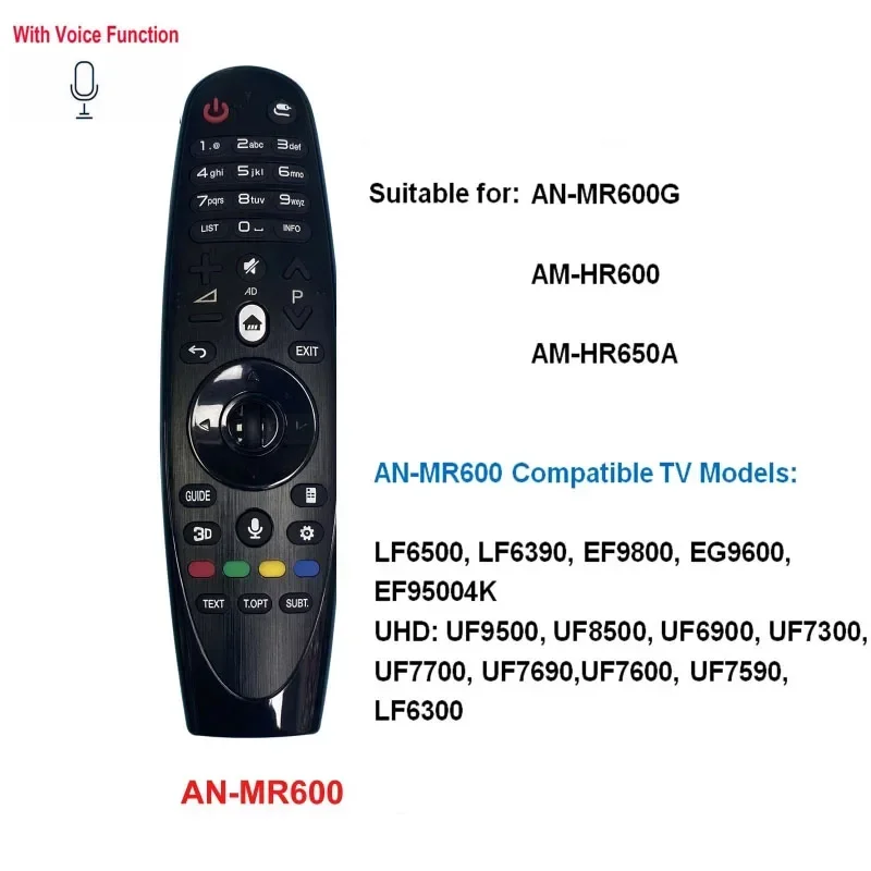 AN-MR18BA 音声テレビリモコン AN-MR600 AN-MR650A AN-MR19BA