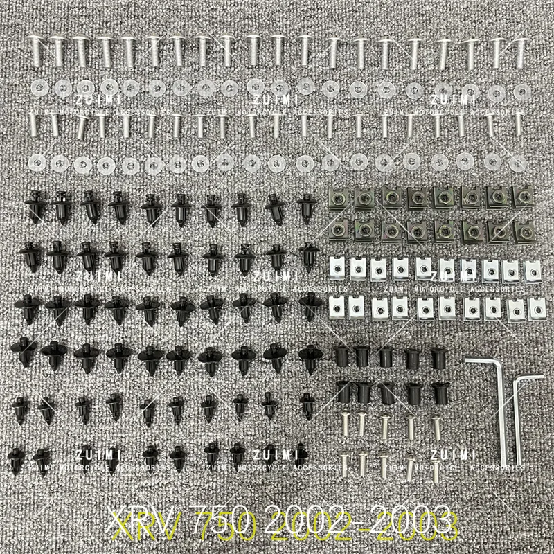 

Fairing Bodywork Kit Bolts Screws For Fit HONDA XRV 750 2002-2003
