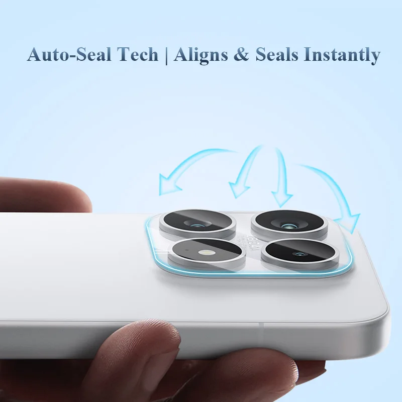 Lereach Tempered Glass Camera Lens Protector - Scratch Resistant & High Transparency