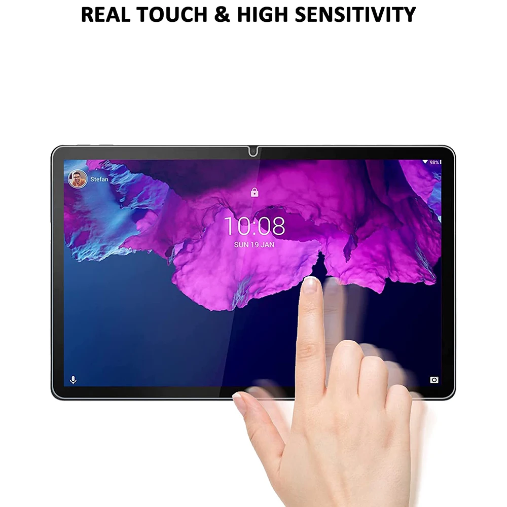 2ks temperované sklo obrazovka ochránce pro lenovo tab P11 pro gen 2 M10 FHD plus 3rd gen M9 M8 M7 legie Y700 xiaoxin blok 10.6