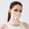 Sun Shading Hiking Scarf Bicycle mask Sun blocking mask Ice Silk Sun Protective Scarf Cycling Face Mask Hiking Scarves 5
