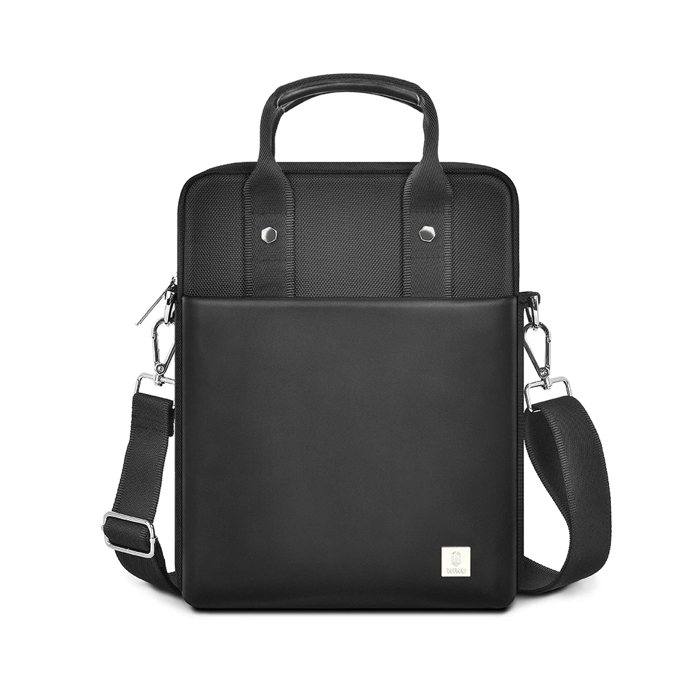 Wiwu-bolsa de Ombro Portátil Impermeável Bolsa Vertical para Macbook Air Pro 13 14 Polegada Ipad Pro 11 Air Multi-bolsos Cases