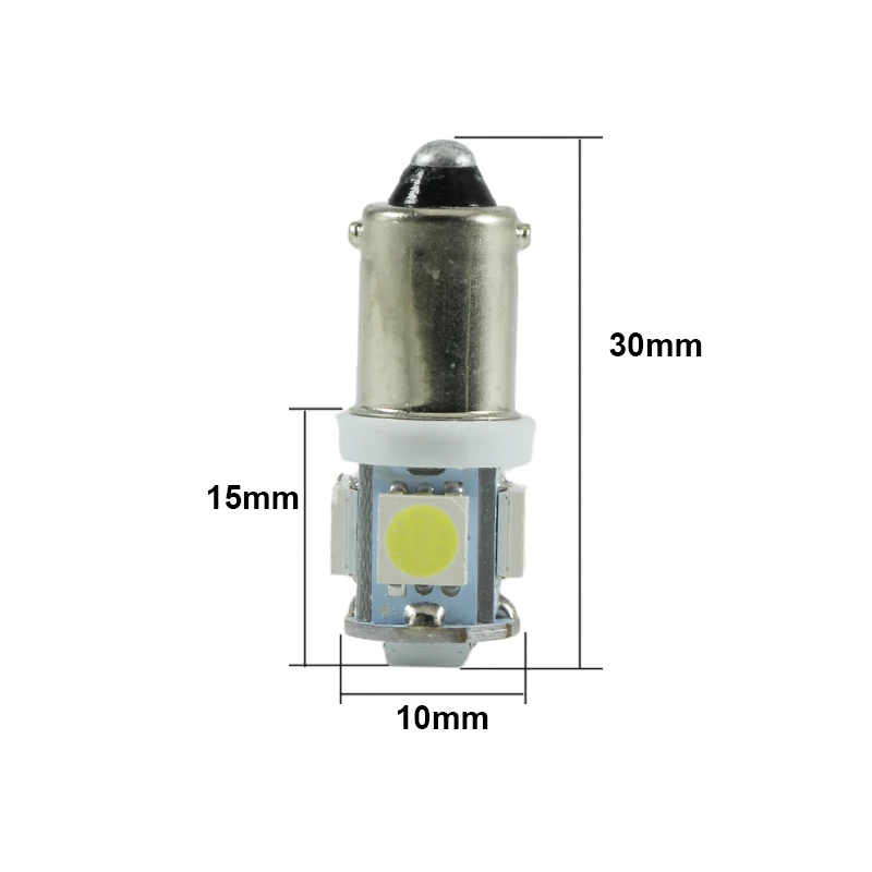 BA9S T4W 1W Led Interior Light 6V 12v 24v Truck Car Accessories Reading Signal Lamp Auto Backup Reserve Bulb 12 24 Volt Vehicles