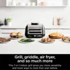 7-in-1 Indoor Grill/Griddle Combo, use Opened or Closed, Air Fry, Dehydrate & More, Pro Power Grate, Flat Top, Crisper 2