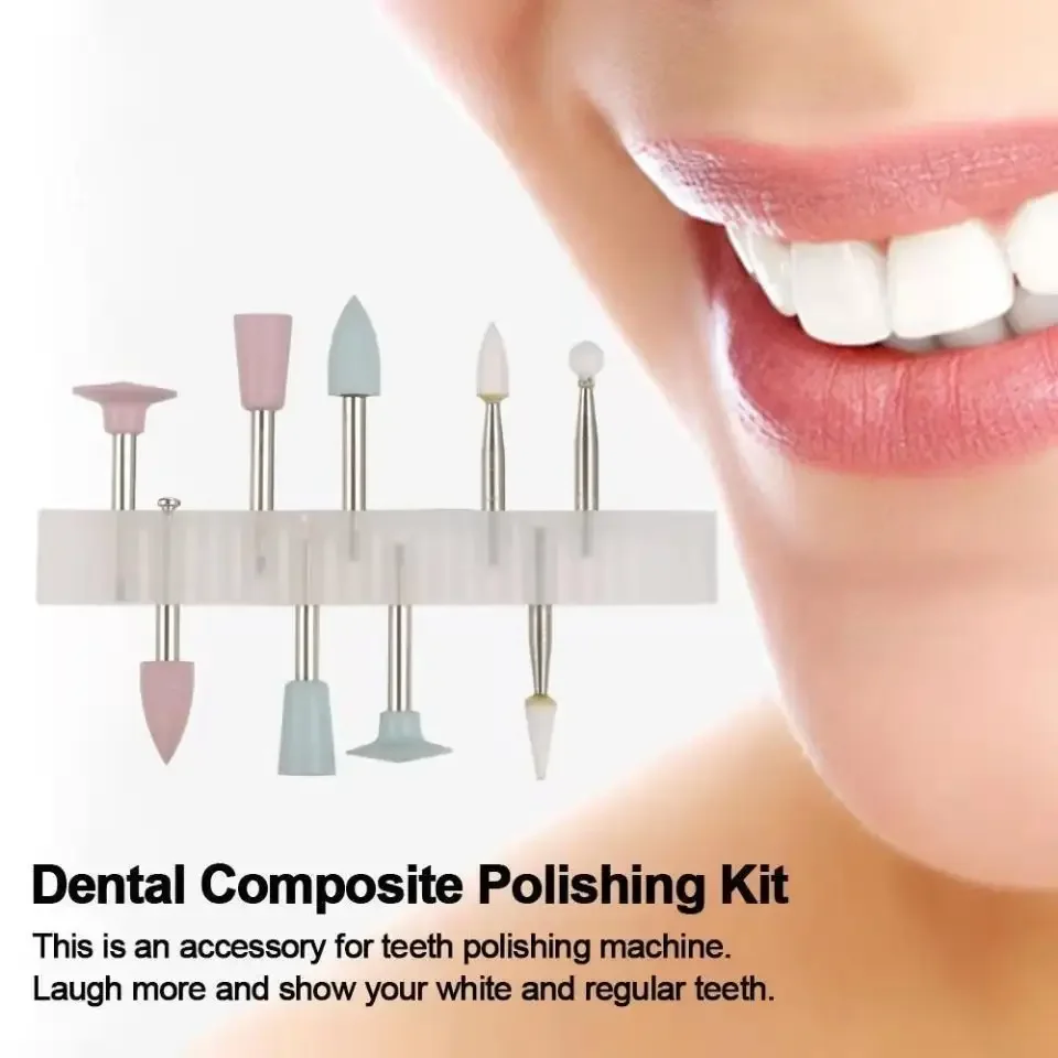 Kit De Polissage Pour Composite Dentaire AZDENT RA 2.35MM - Fraise Caoutchouc Basse Vitesse