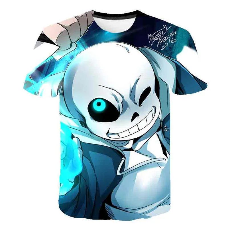

Boys Girls Cartoon Undertale Game TShirt Short-Sleeve Baby Children Print T shirt For 1 2 3 4 5 6 7-14 Years Kids Streetwear