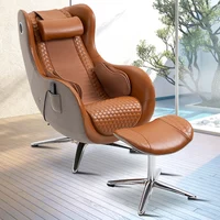 Mini Rotating Genuine Leather Massage Chair  Manipulator Recliner Massage Sofa Special For Lady 2