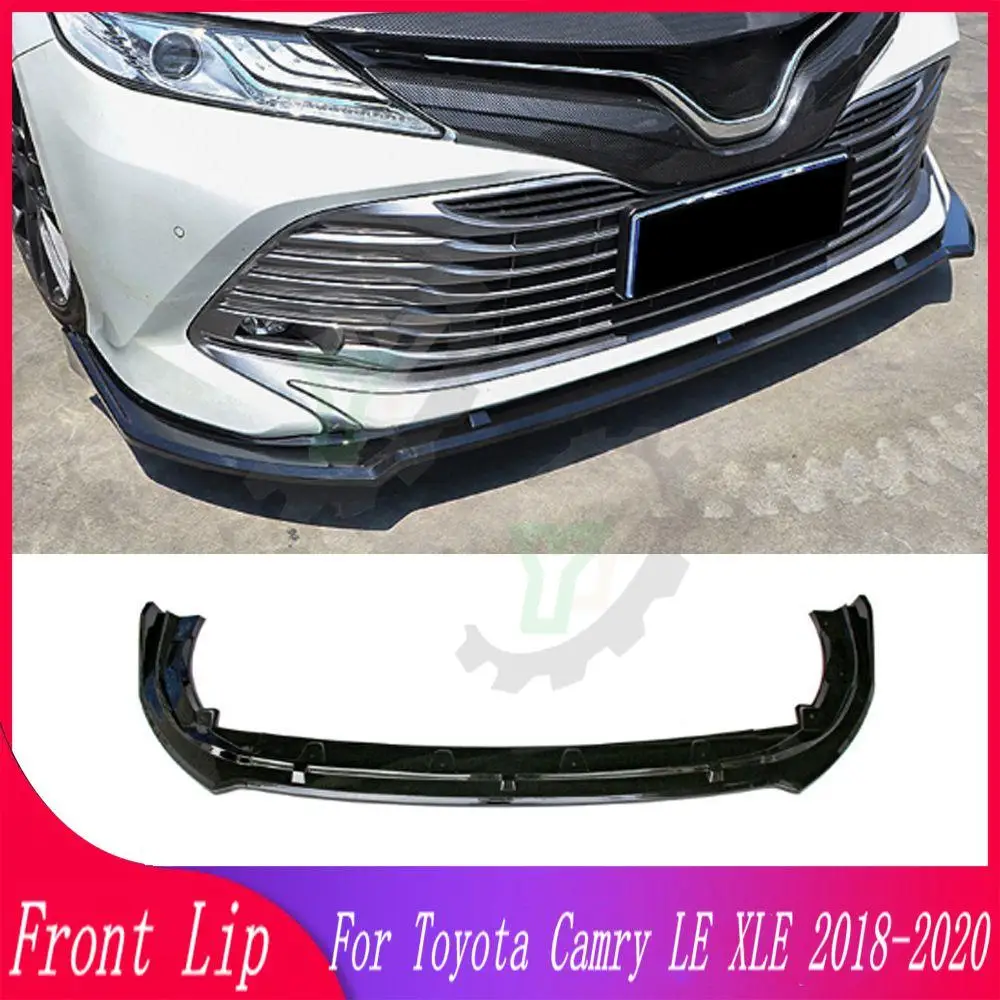 

3 шт., съемный передний бампер для Toyota Camry LE XLE 2018 2019 2020