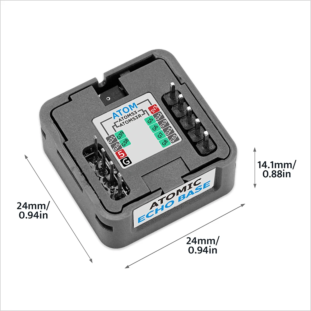 Atomic Echo Speech Recognition Base ES8311 Audio Decoding MEMS Microphone module