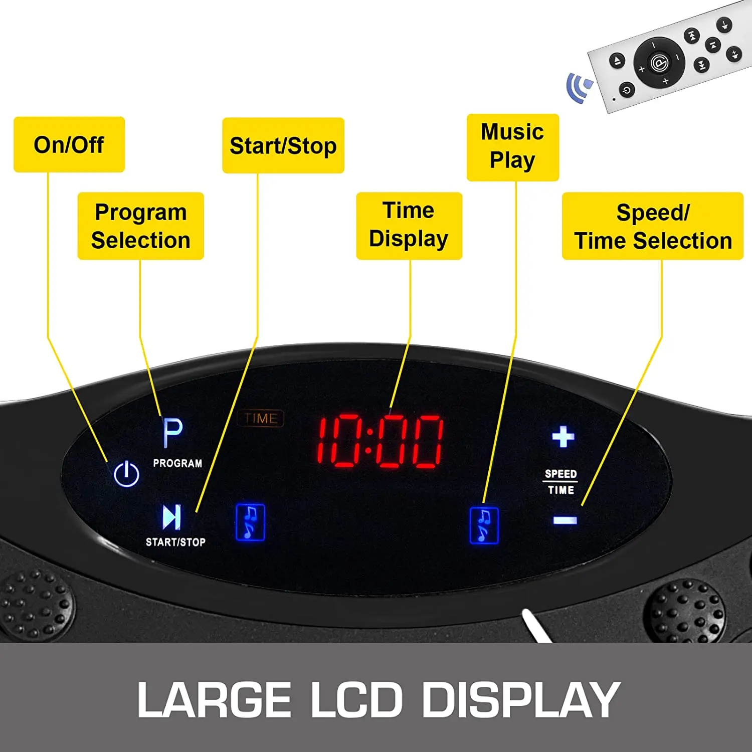 Phenitech Vibration Platform Plate Whole Body Massager Machine Slim Exercise Fitness Customizable