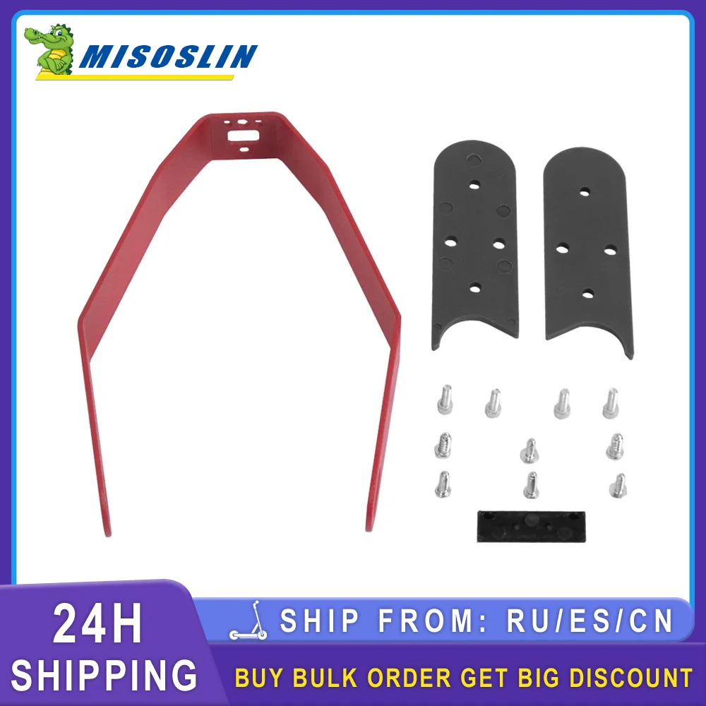 Staffa In Metallo Con Supporto Per Parafango Posteriore Gap Cover Pad Per Xiaomi M365 Pro Pro 2 Scooter Elettrico 8.5/10 Pollici Parti Della Ruota Del
