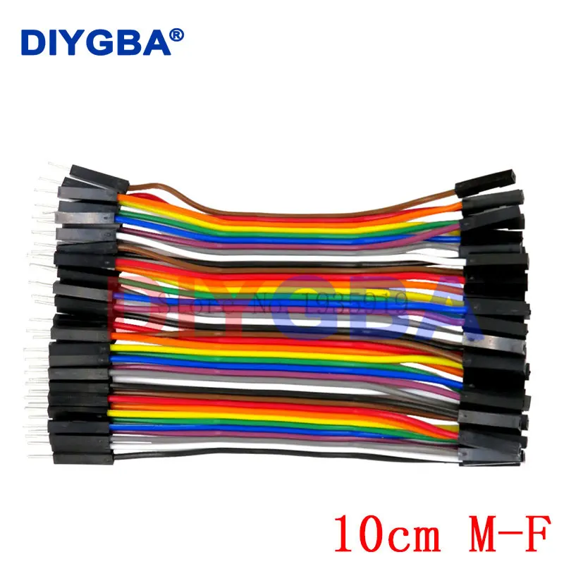 Dupont Line 40/120pcs 10CM 40Pin Male to Male + Male to Female and Female to Female Jumper Wire Dupont Cable for Arduino DIY KIT