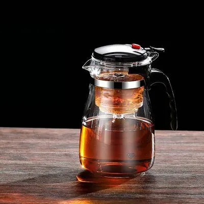 550ML Pyrex Coffee Maker Hot Teapot Handmade Coffee Milk Pot Scented Tea  Container Kitchen Accessories Hand Made Coffee Pot - AliExpress