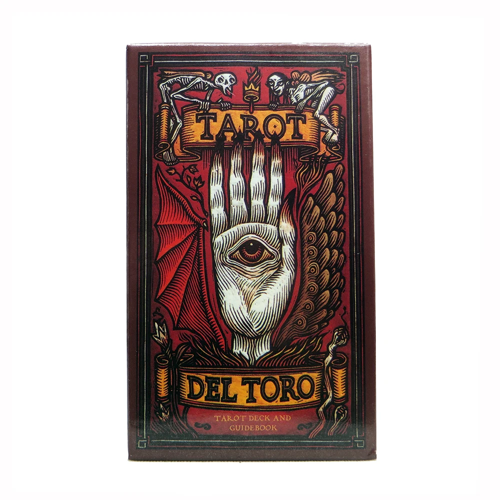 

Новый планшет Del Toro для гадания, таро, настольная игра, развлечения, творческое гадания с полным английским PDF руководством для детей и взрослых