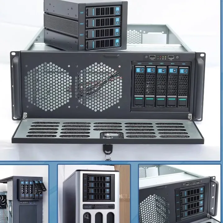 하드 디스크 모듈 섀시 3 광학 드라이브 변환 백플레인 스토리지 확장 기능이 있는 핫스왑 가능 하드 디스크 케이지