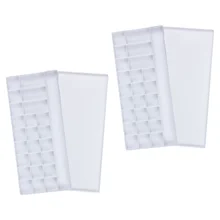

2pcs Pigment Mixing Trays Pigment Mixing Plates Children Art Painting Supplies