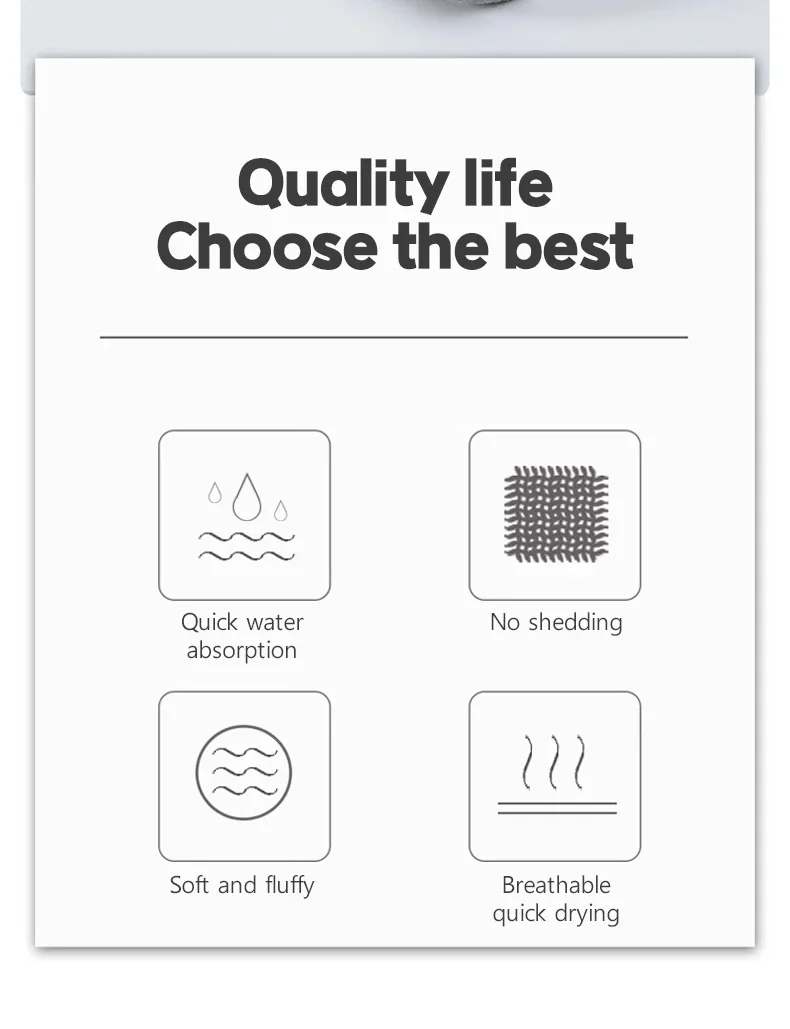 35*75cm/70*140cm Grey/Green microfiber hotel towel set Absorbent soft beach Towel thickened towel set Bathroom cleaning product