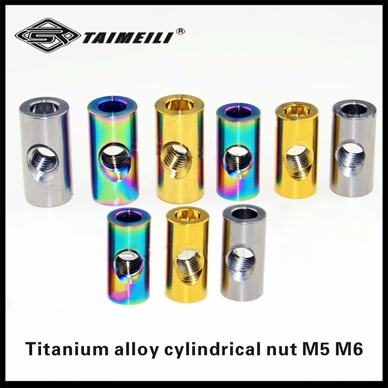 Thread Repair Insert Repair of Titanium Alloy Cylindrical Nut M5-M7 Bicycle Seat Fixed Nut