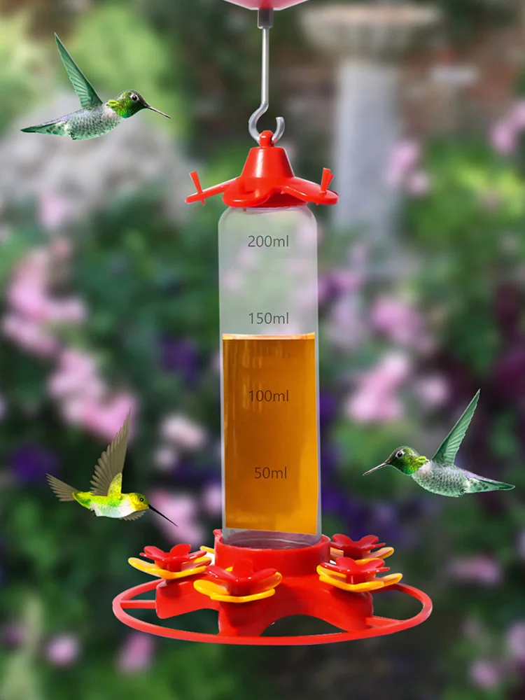 Confrontal Bird-Mangeoire pour colibris, Distributeur d'eau automatique,  Nourriture pour oiseaux, Bain d'oiseaux sauvages