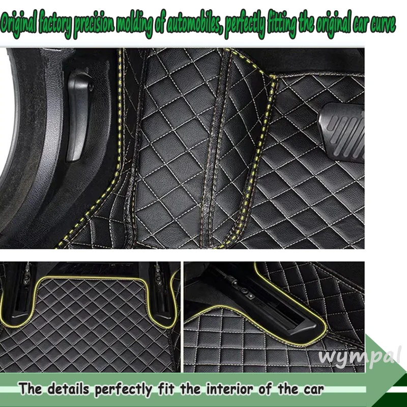 Tappetini per Auto per VW VW Passat CC 2008 ~ 2016 Set di tappeti per pavimenti parti interne per Auto tappetino per tappeti tappetino in pelle di lusso accessori per Auto - Image 5