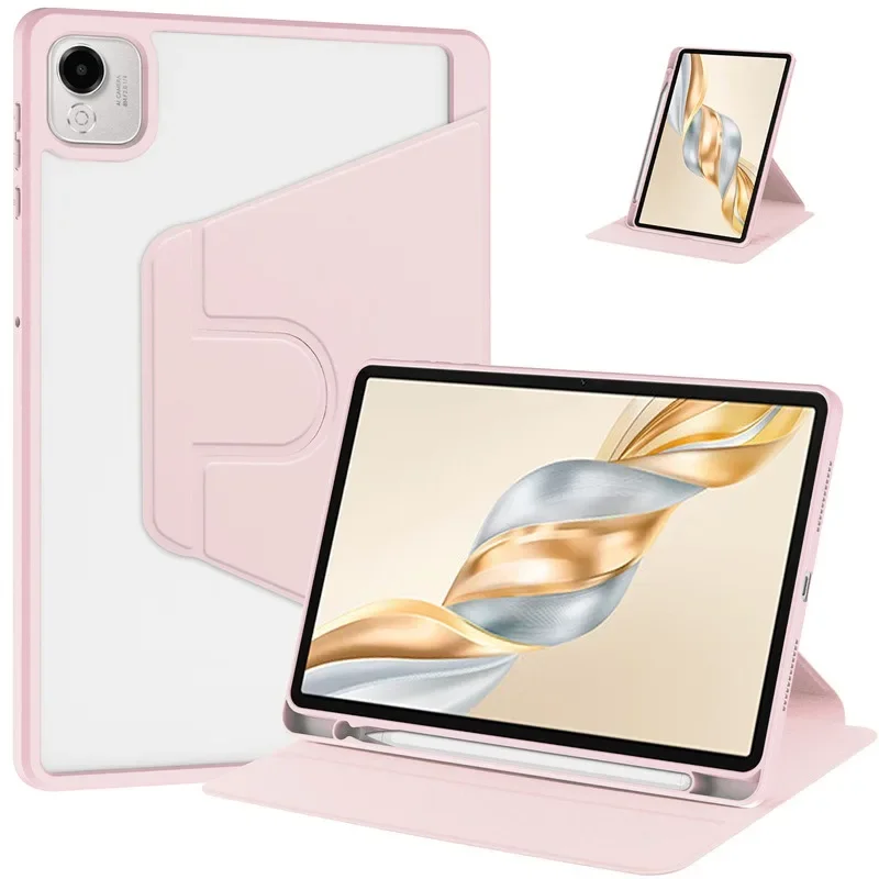 Enhanced Product Title:  
360 Rotating Acrylic Tablet Case with Pencil Slot