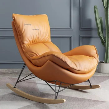 Simple Restaurant Household Living Room Sofas Creative Designer Office Leisure Recliner Nordic Clothing Store Lazy Single Sofa a