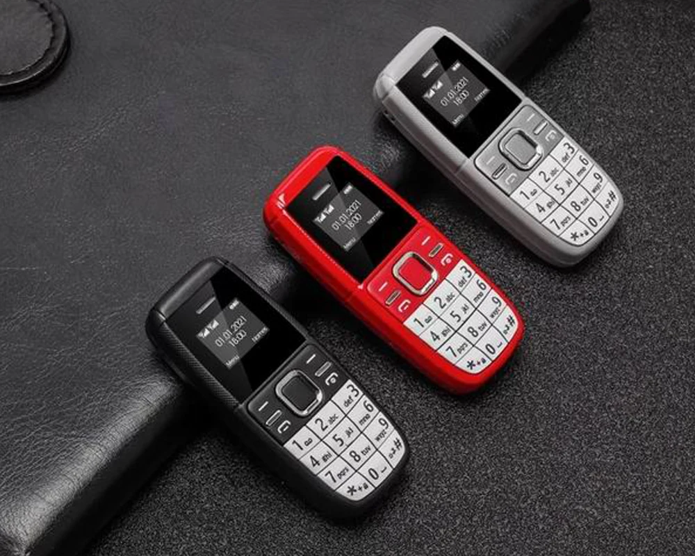 

Ruiforlove Cute Mini BM200 0.66 Inch Cheap Keypad Mobile Phone 350 mAh Dual SIM Card GSM Mini Pocket Phone Accessories Supply
