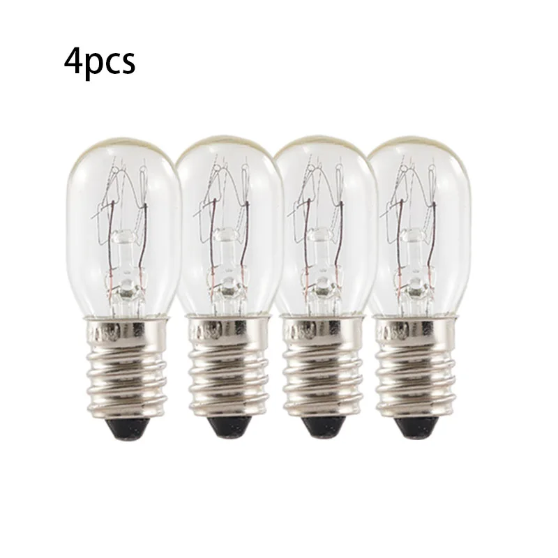 E14 salt lamp spherical bulb 220-240V 15W tubular filament bulb, used for replacing glass bulbs in range hoods, sewing machines,