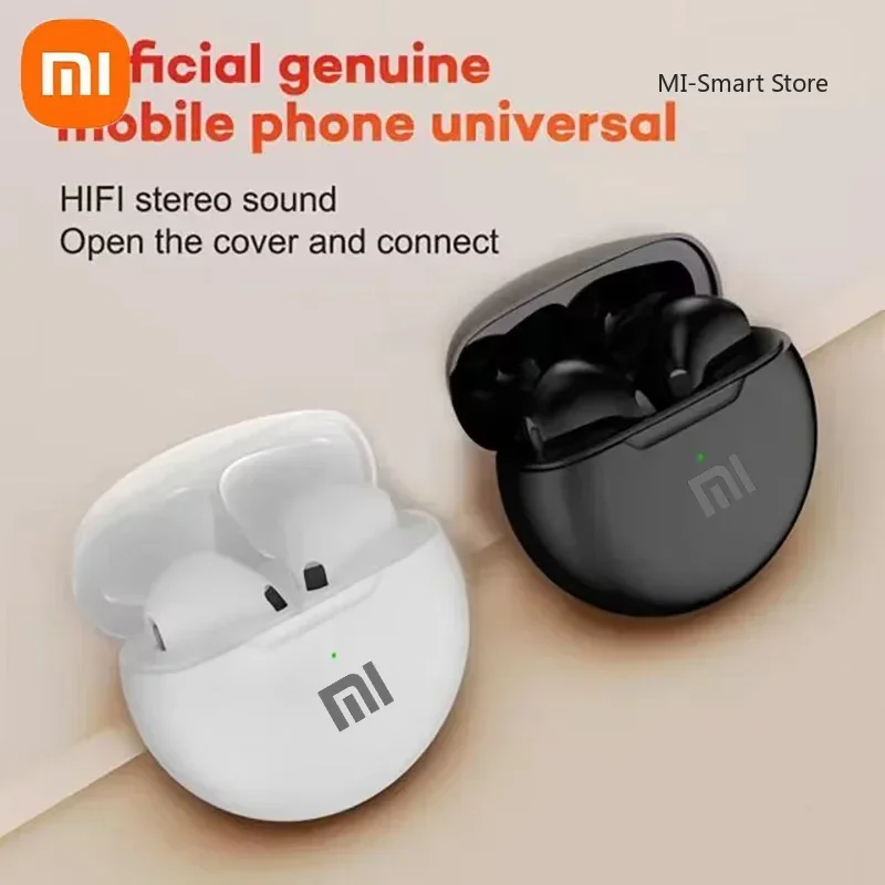 Xiaomi Pro6 True Wireless Headphone Bluetooth 5.2 Earphones TWS Gaming Stereo Noise Reduction Heavy Bass Mini in-ear Earbuds