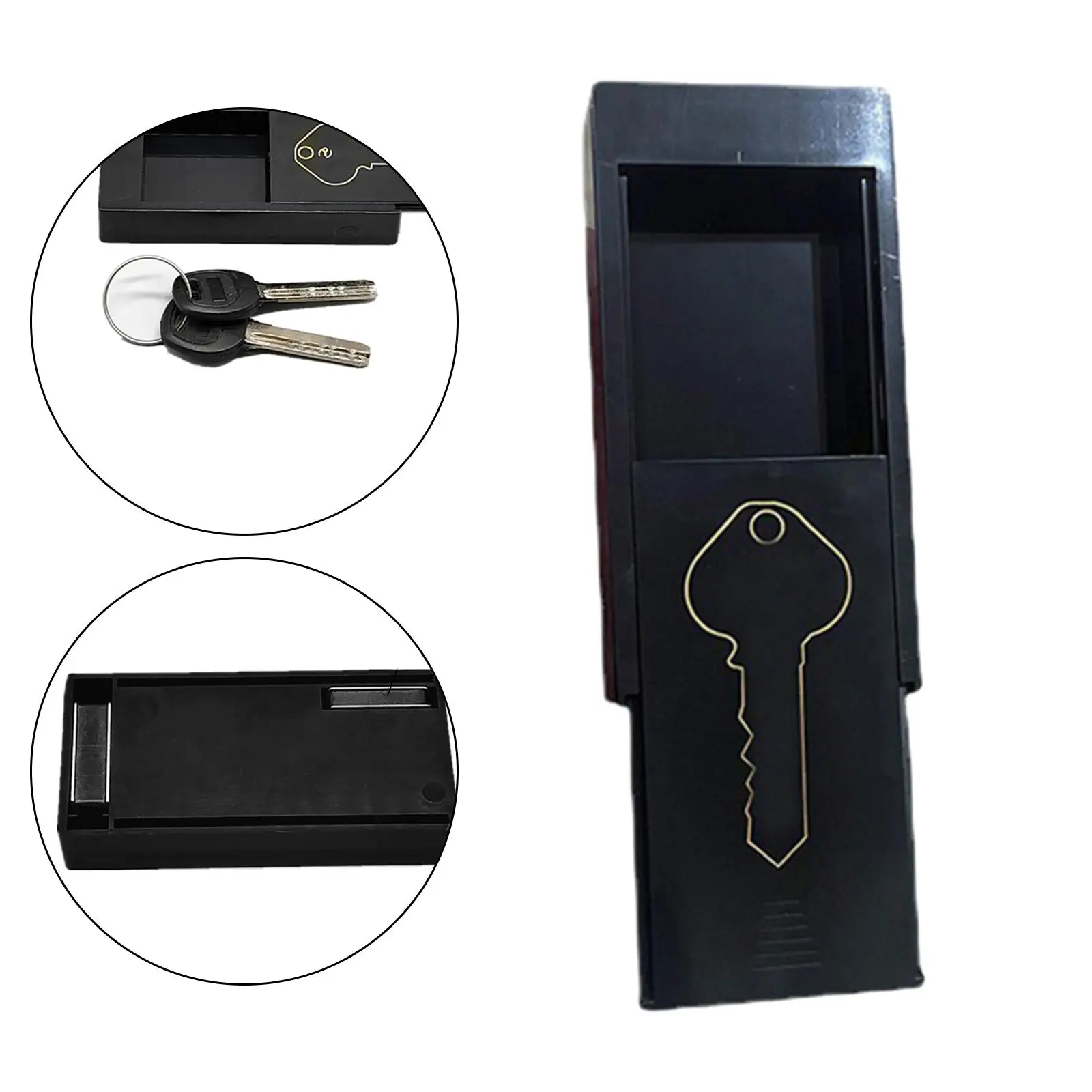 Magnetic Key Case Safe Durable under Car for Home Office Apartment Car Truck