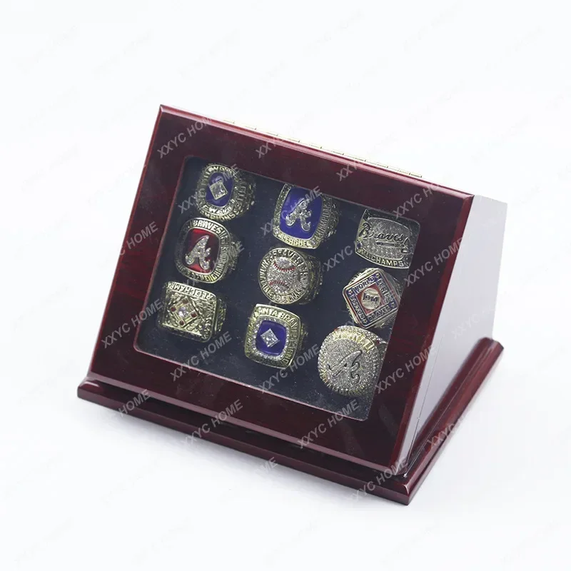 2022 Atlanta Warriors Super Total Score Champion Ring Set Da 9 Pezzi