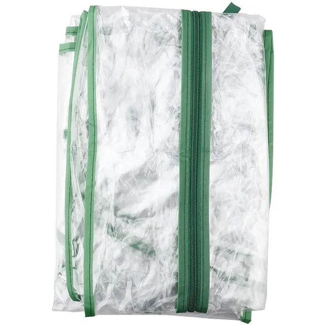 Hordozható Pvc Növényi Burkolat Kerti Üvegházhatású Paradicsom Fészer Cache Pot Blanc Pour Plant A Terasz Erkélyre Állvány Nélkül - Image 6