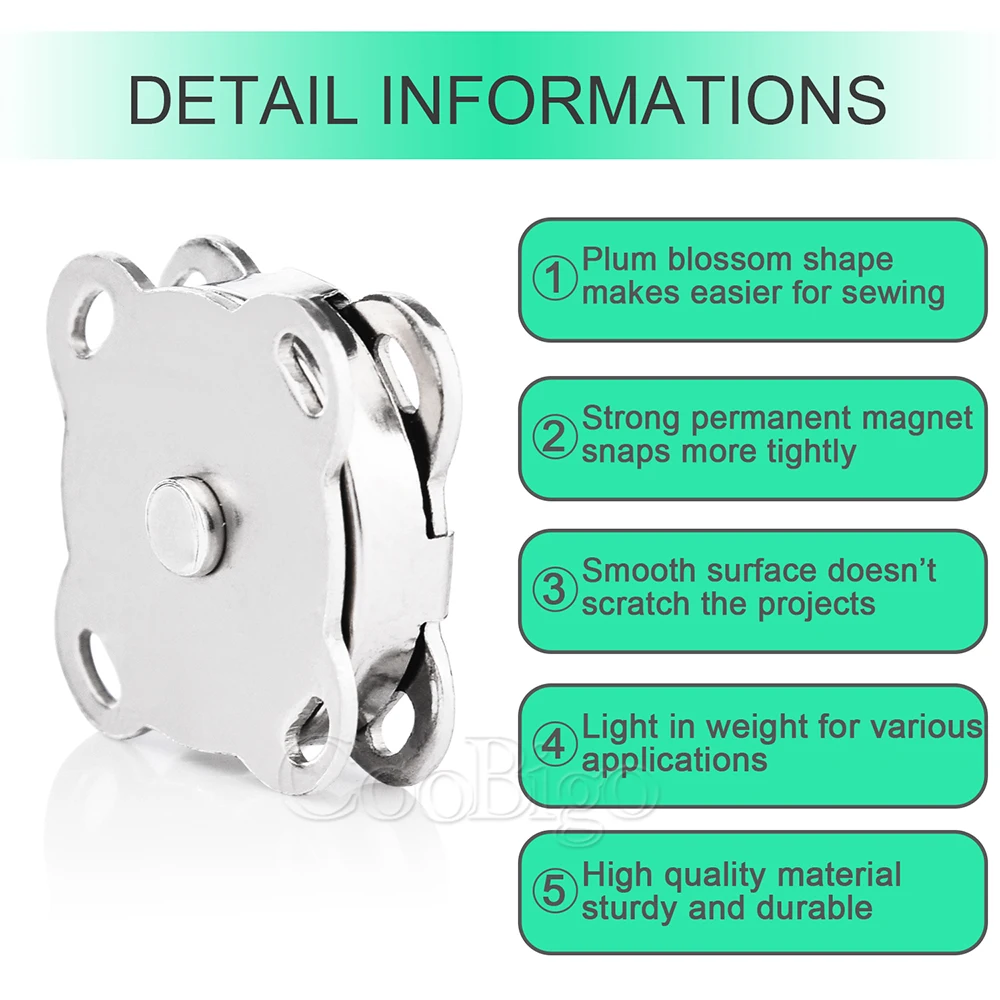 Metal Magnetic Snap Buttons 3